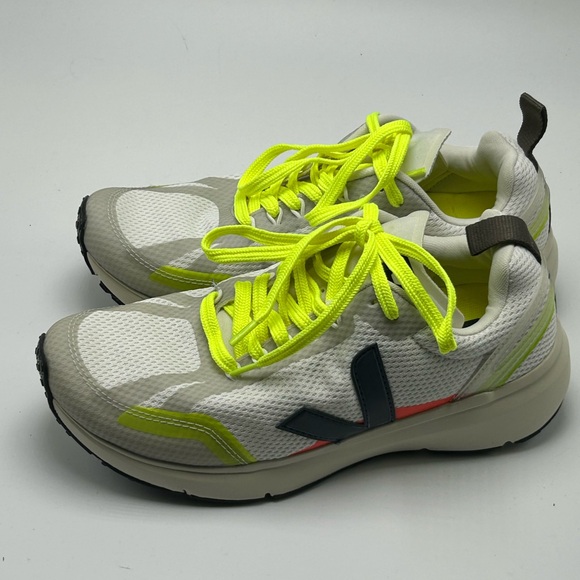 NWOB VEJA WOMEN’S CONDOR 2 ALVEOMESH WHITE NAUTICO MULTICO Size 8 - Picture 4 of 9